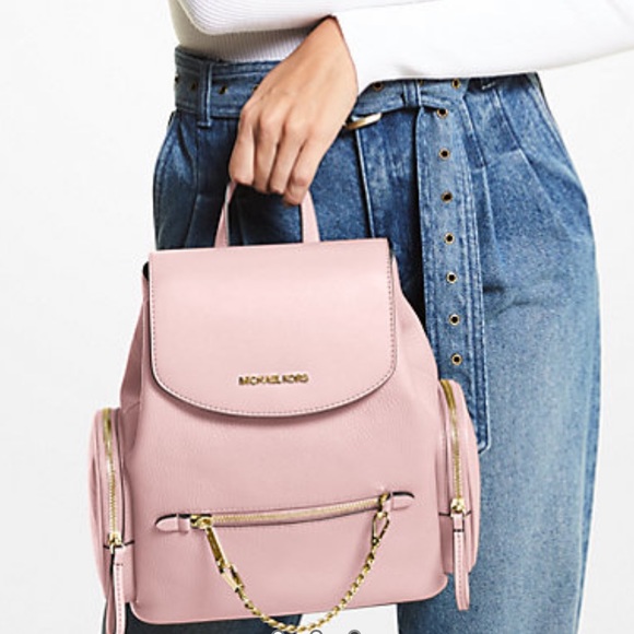 MICHAEL KORS
Jet Set Medium Pebbled Leather Backpack
COLOR POWDER BLUSH
NWT - Picture 7 of 16